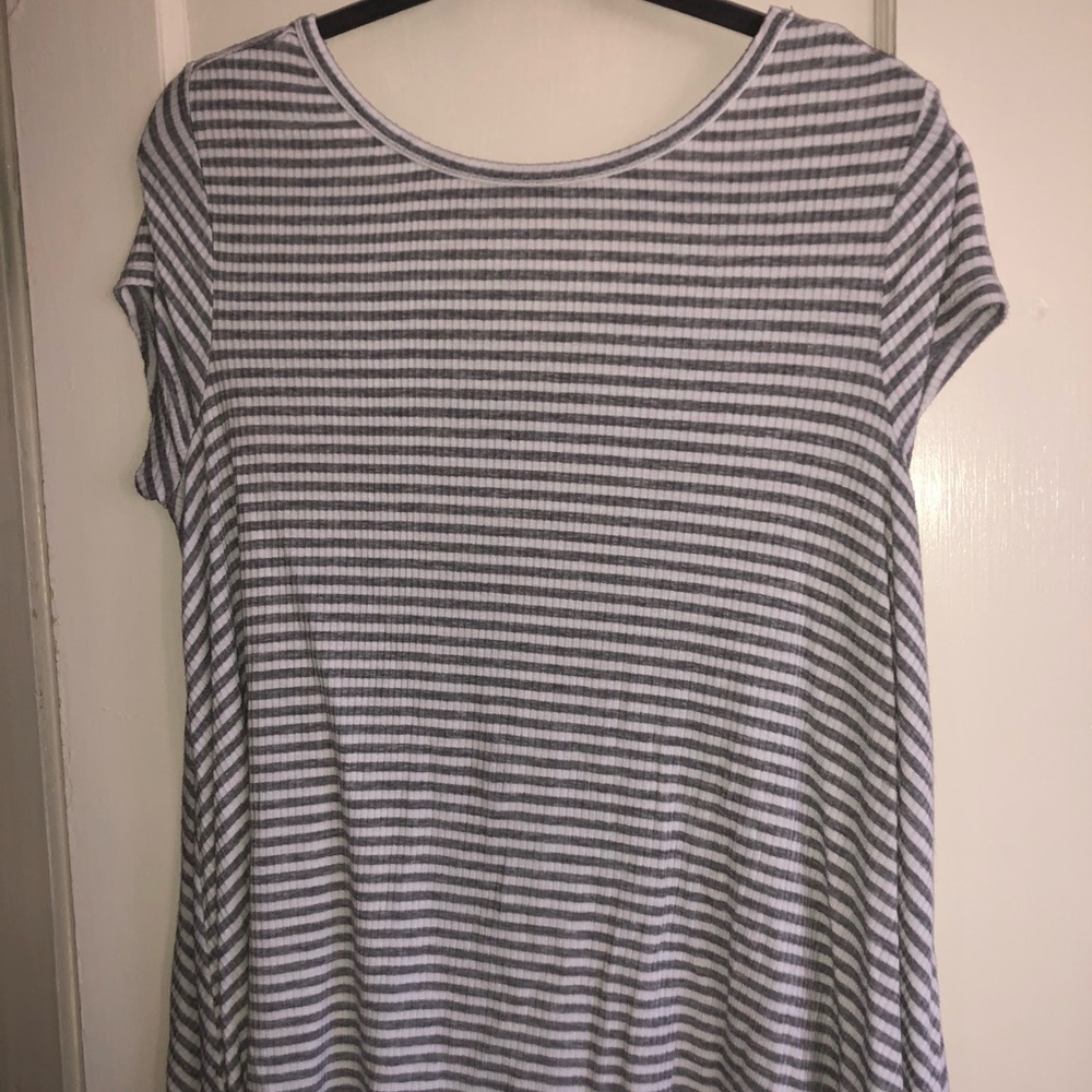 Shirt sleeve babydoll shirt